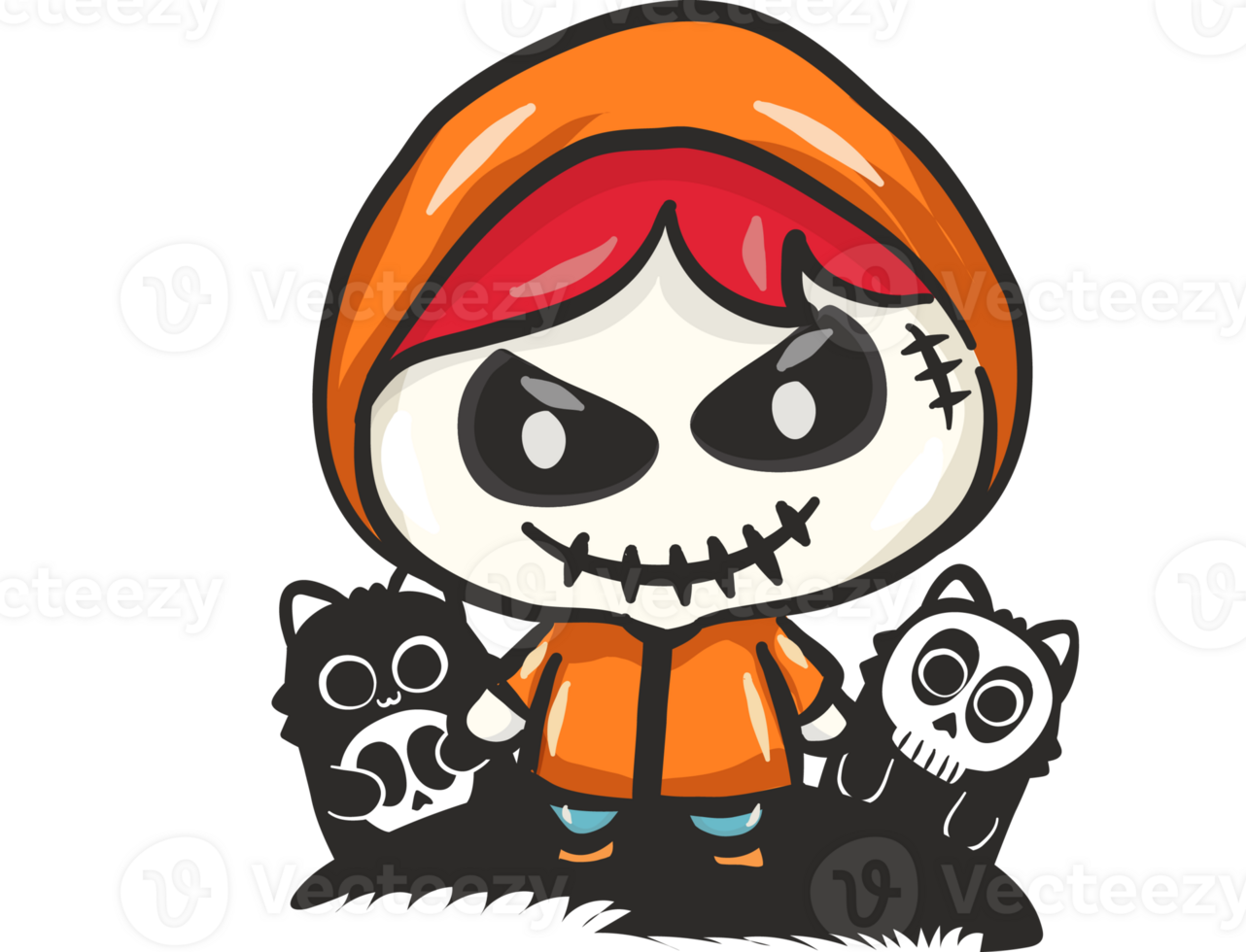 Halloween character elements png