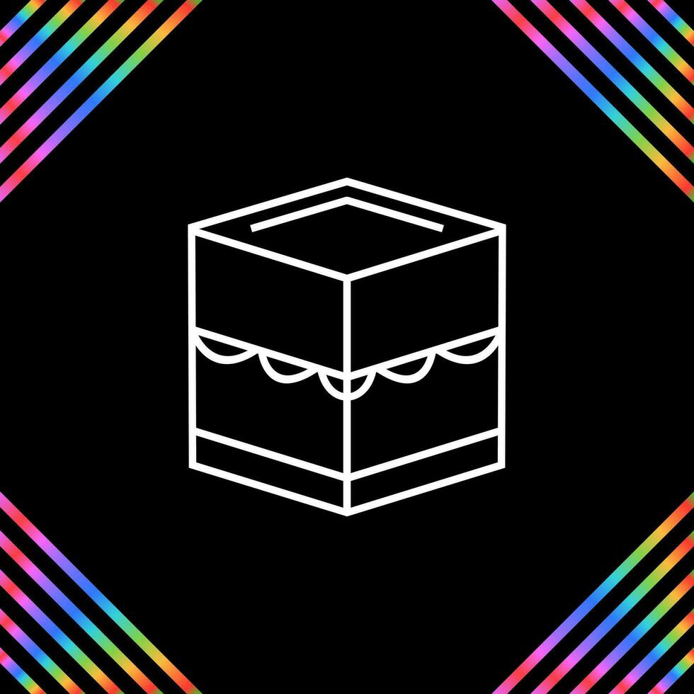 Khana Kaba Vector Icon