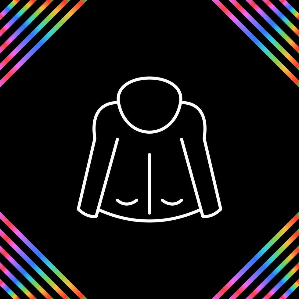 Warm jacket Vector Icon