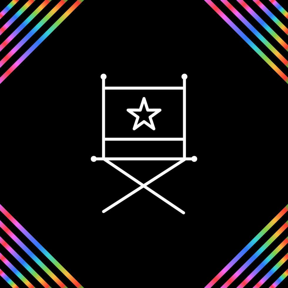 Director Chair Vector Icon