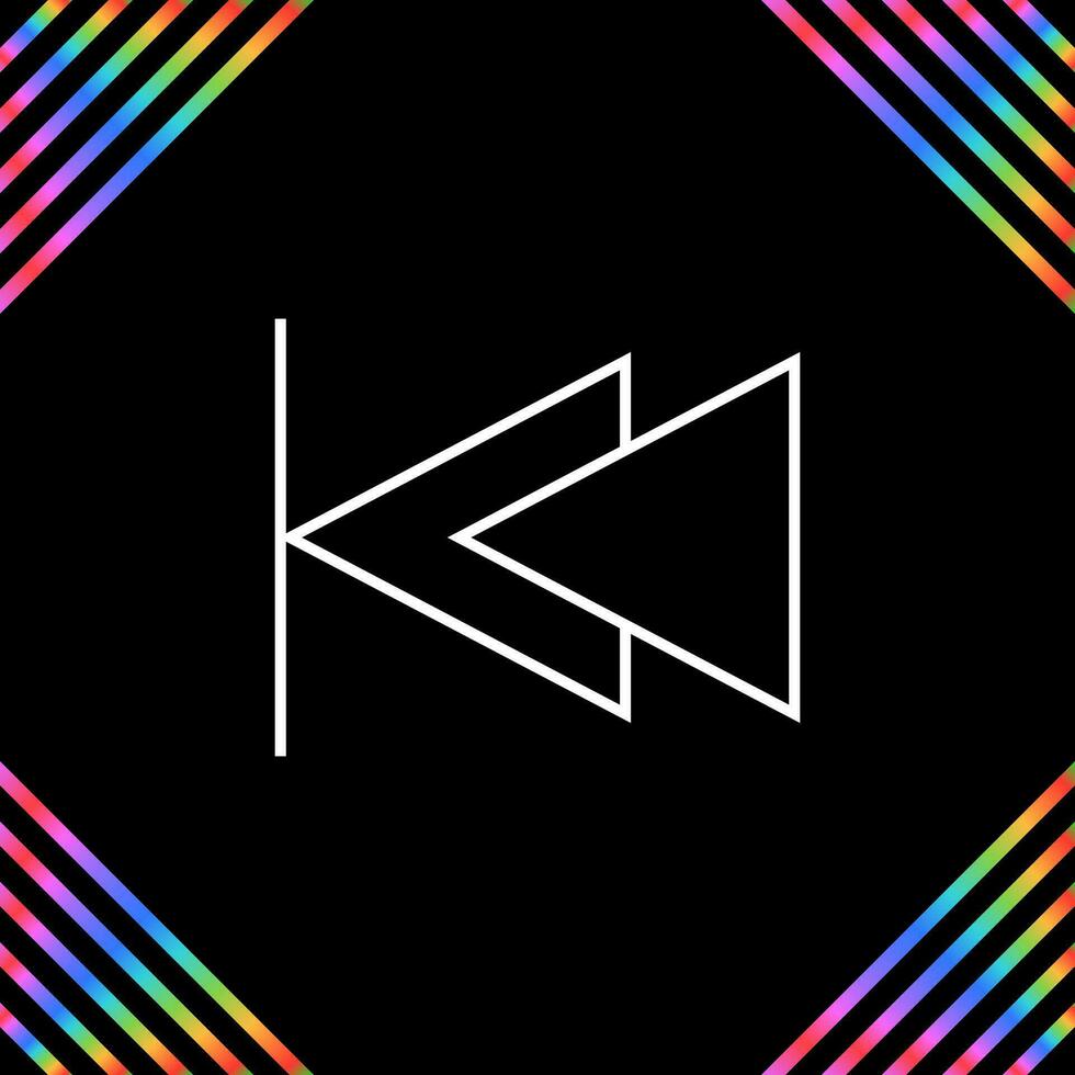 Move to Start Vector Icon