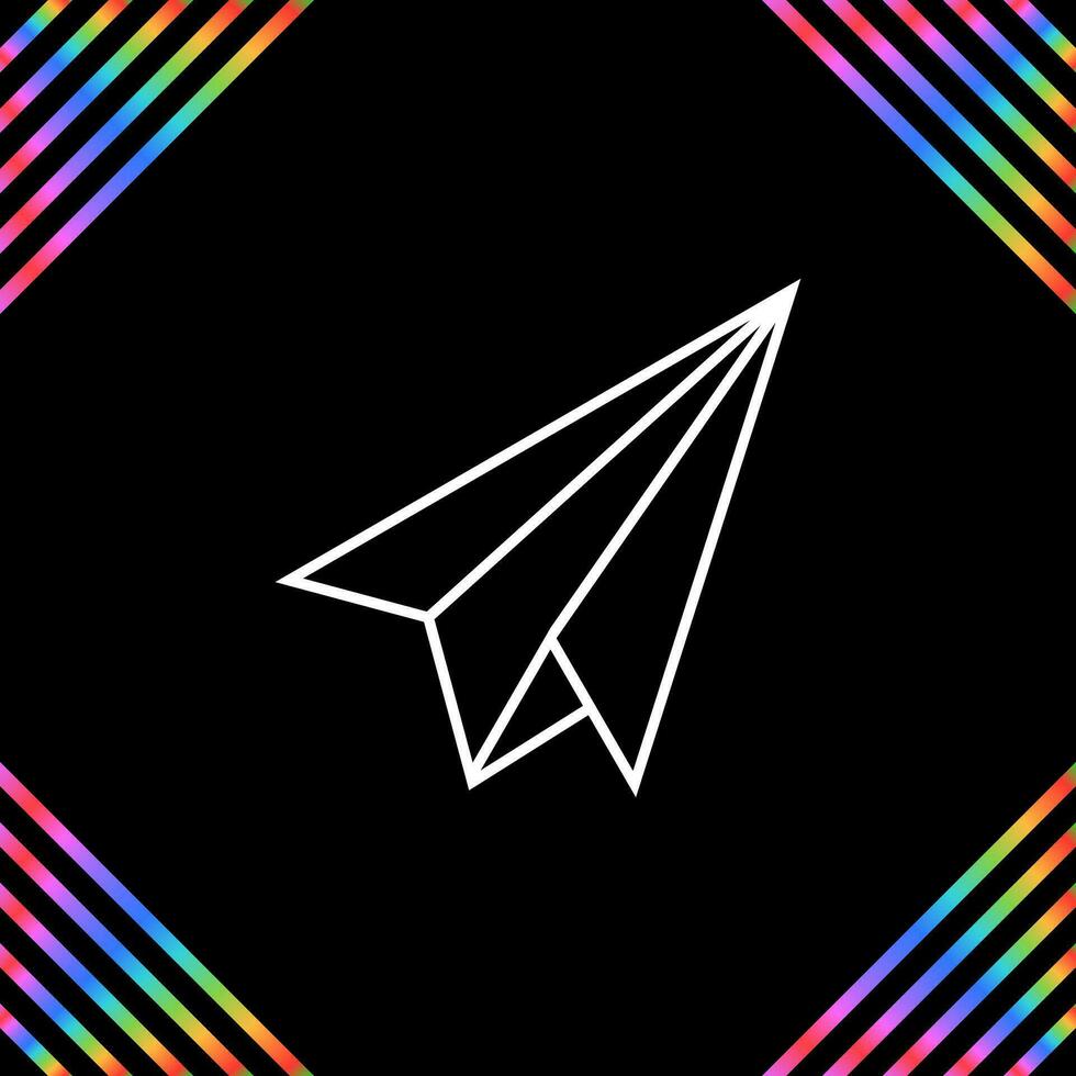 Paper Plane Vector Icon