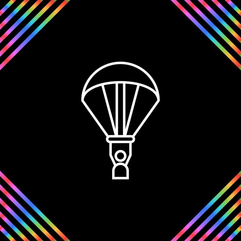 Paragliding Vector Icon