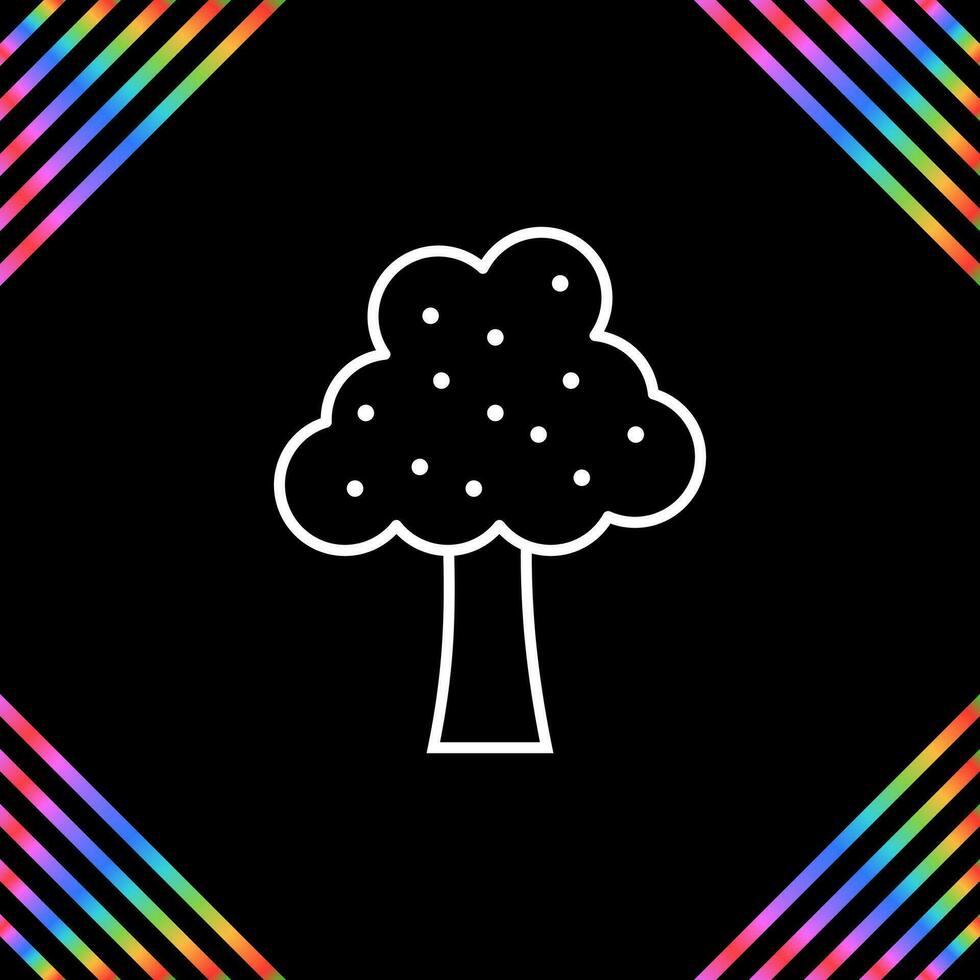Fruit Tree Vector Icon