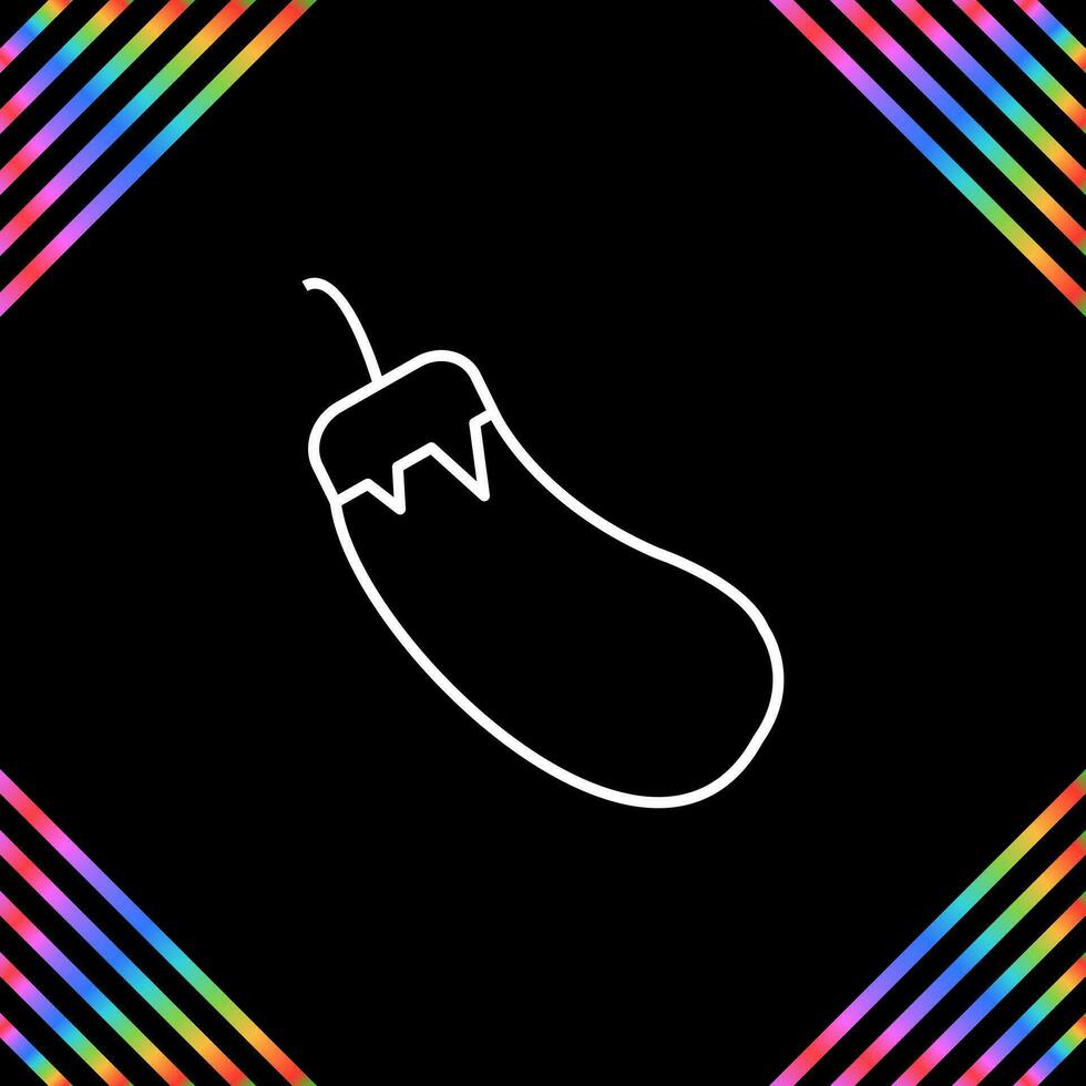 Eggplant Vector Icon