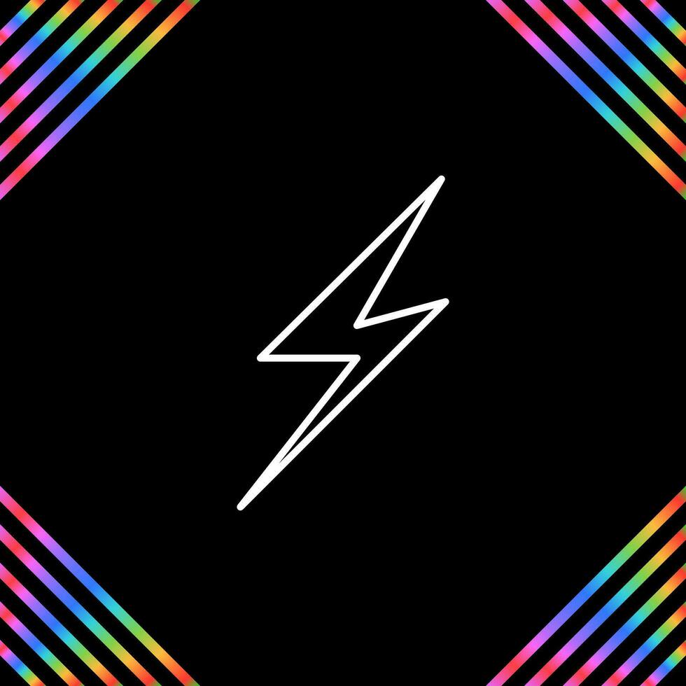 Lightening Vector Icon
