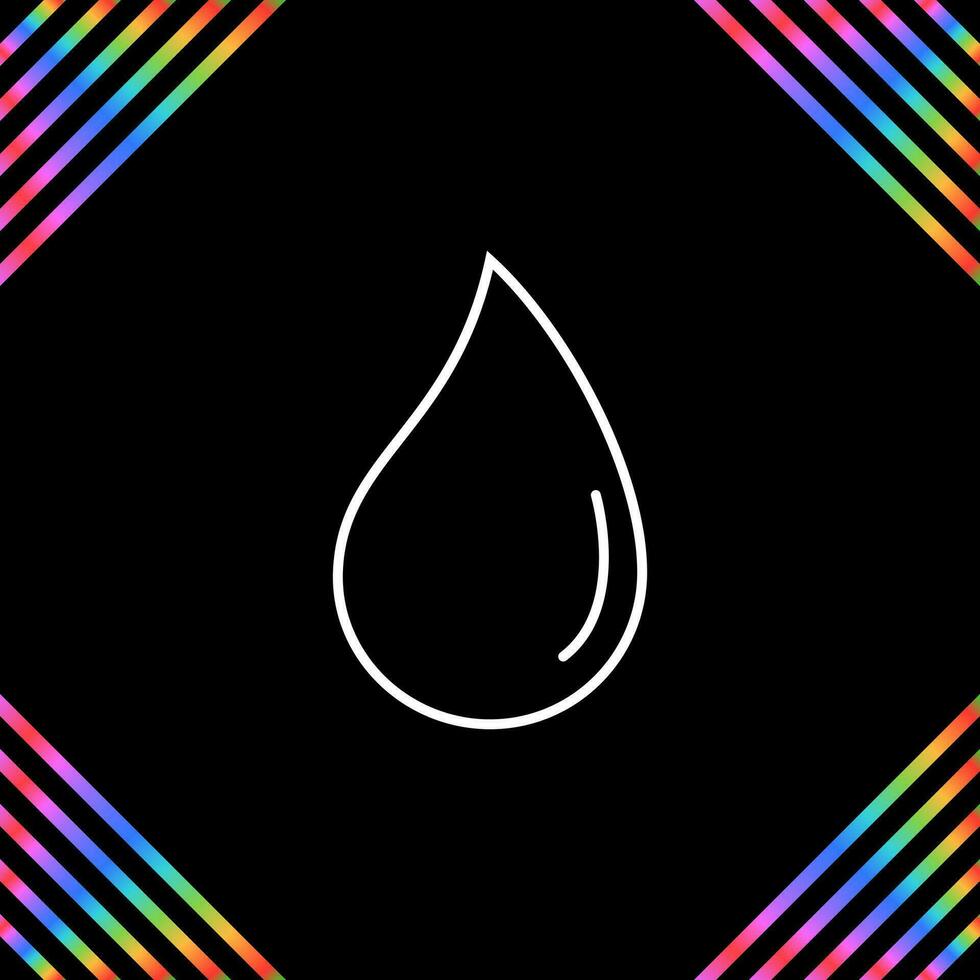 Water Droplet Vector Icon