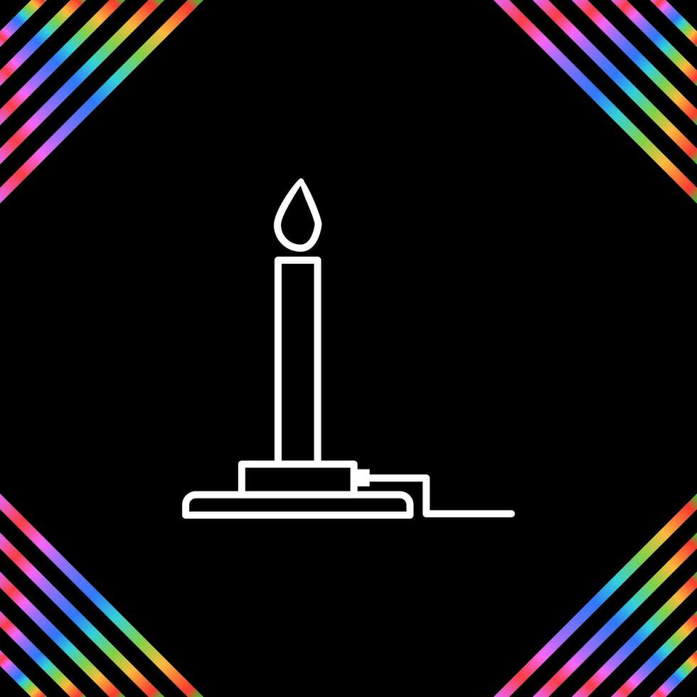 Bunsen Burner Vector Icon