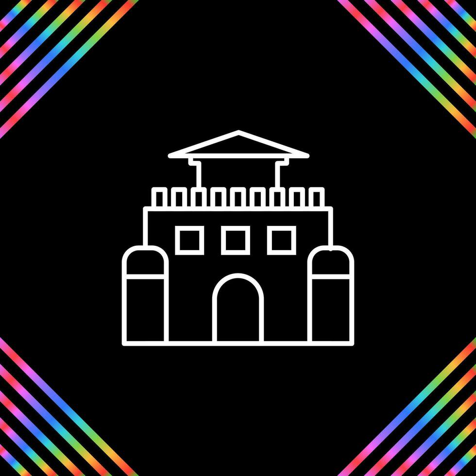 Sandcastle Vector Icon