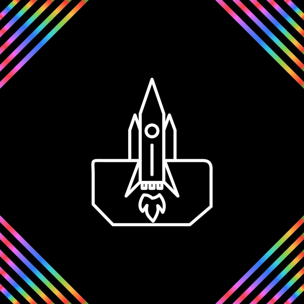 Space Shuttle Vector Icon