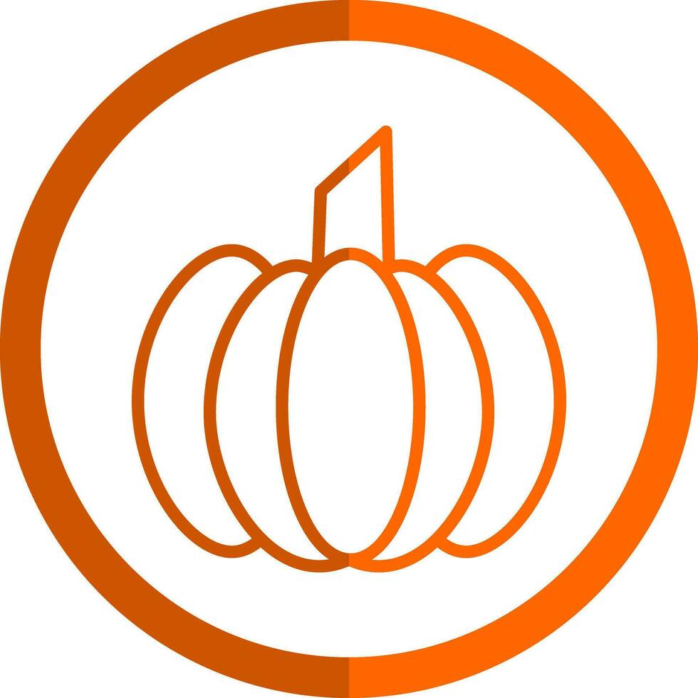 Pumpkin Vector Icon Design