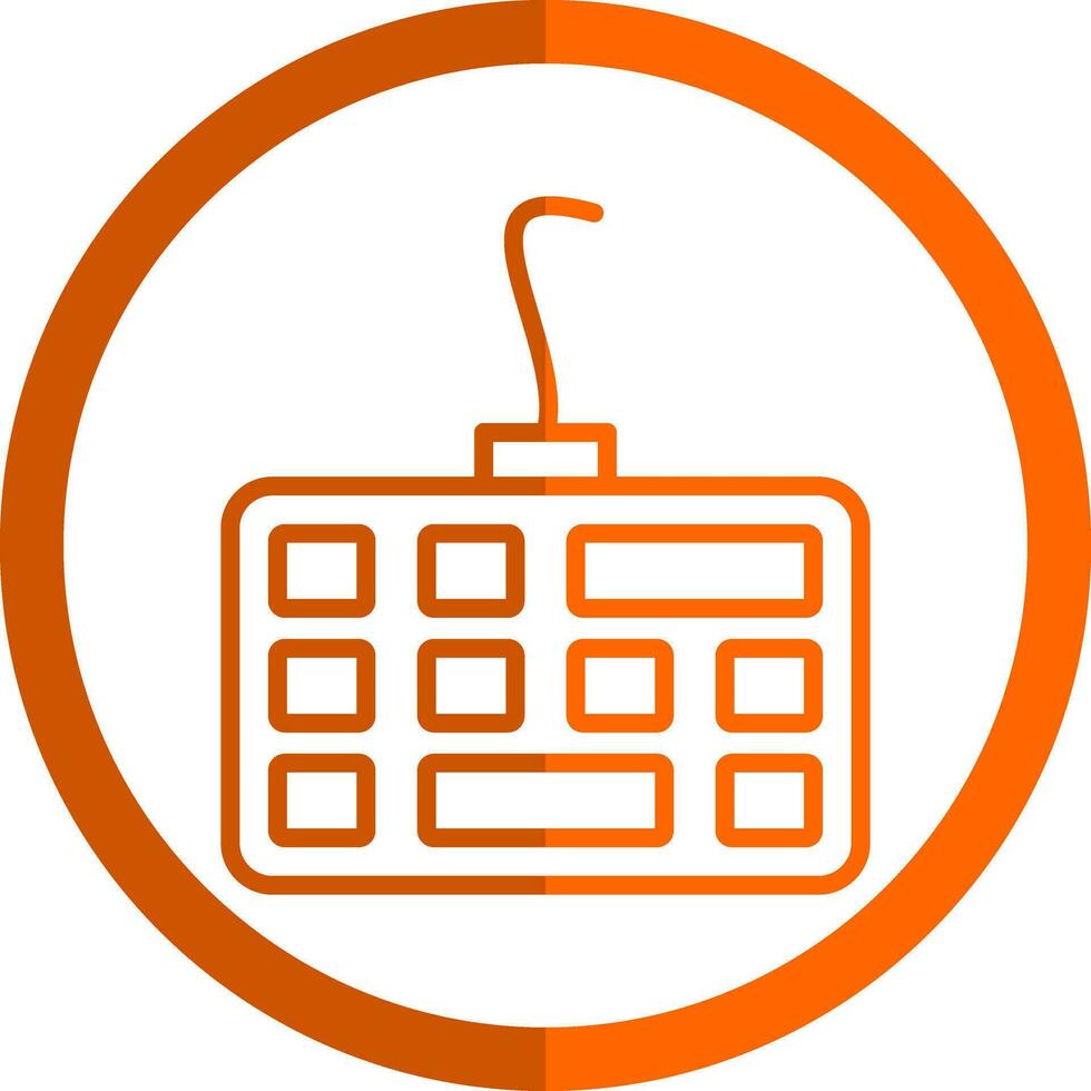 Keyboard  Vector Icon Design