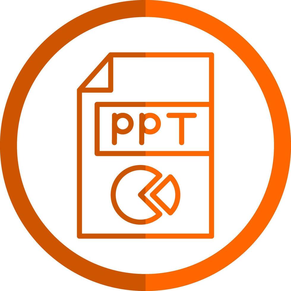 ppt vector icono diseño