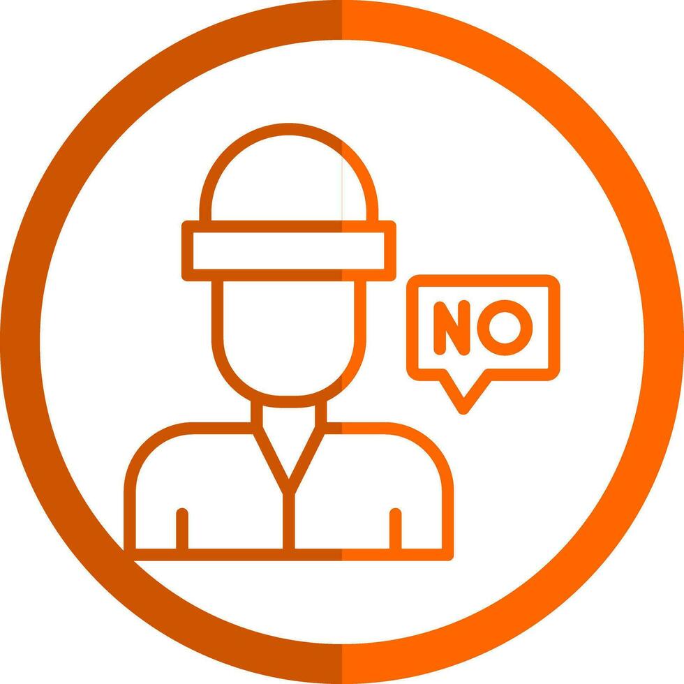 No  Vector Icon Design