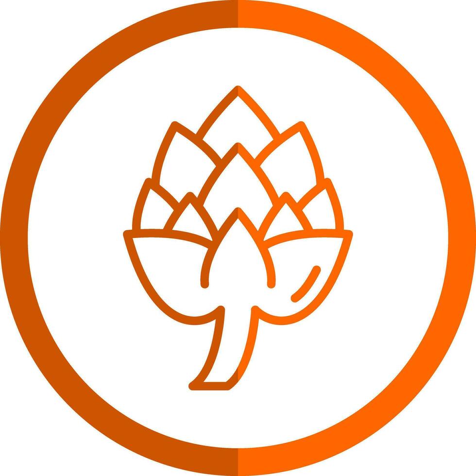 Artichoke Vector Icon Design