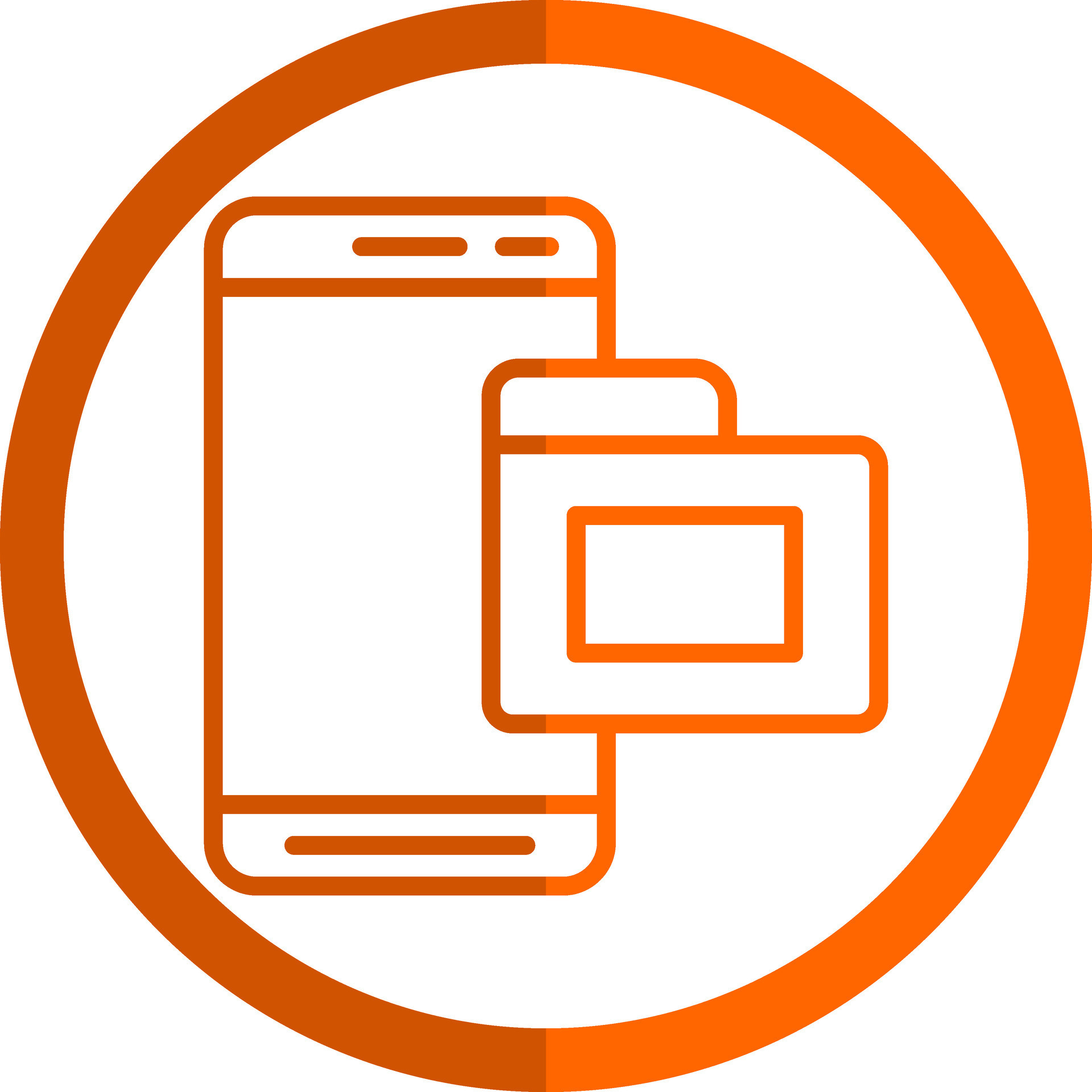 Mobile Folder Vector Icon Design 28017057 Vector Art at Vecteezy