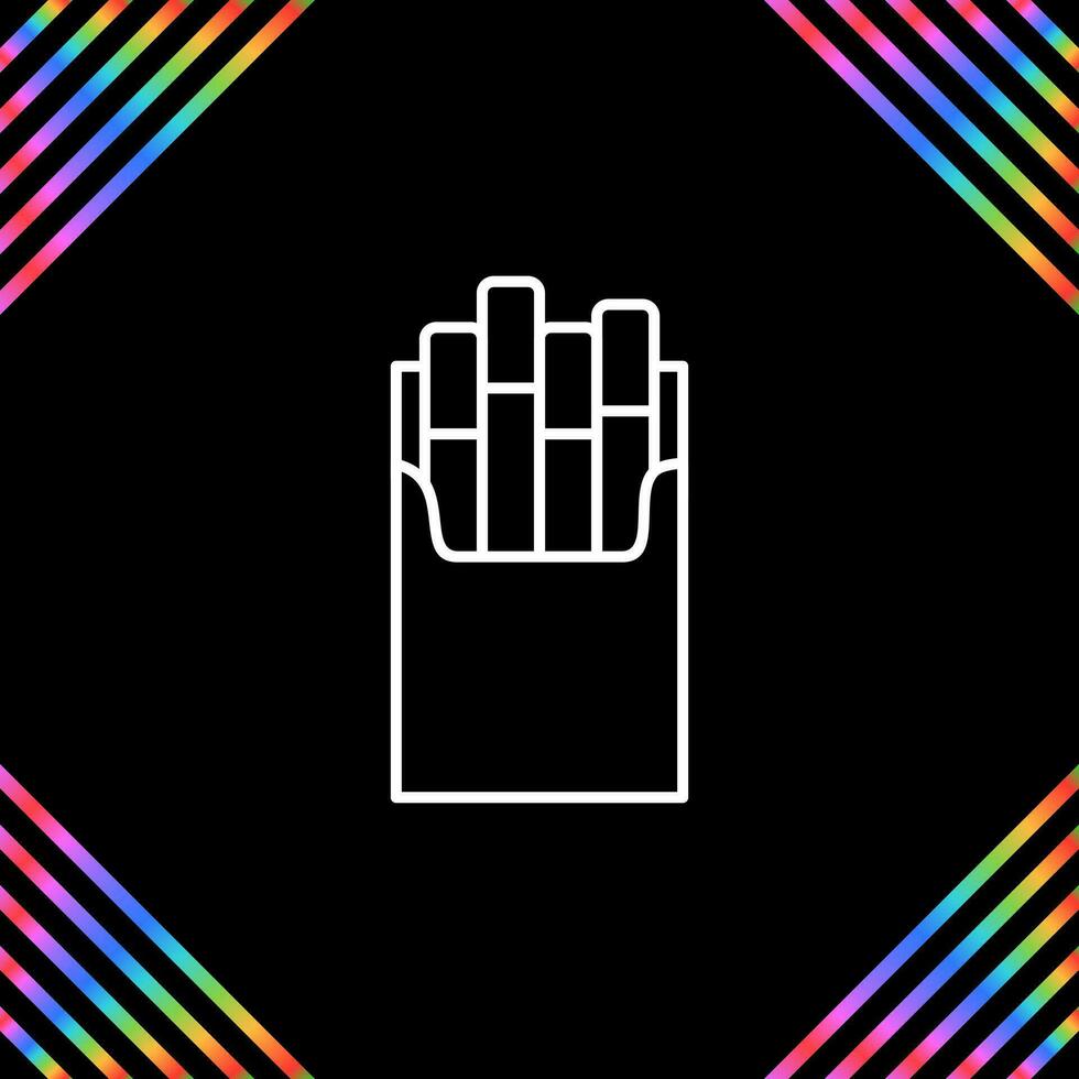Cigarette Pack Vector Icon