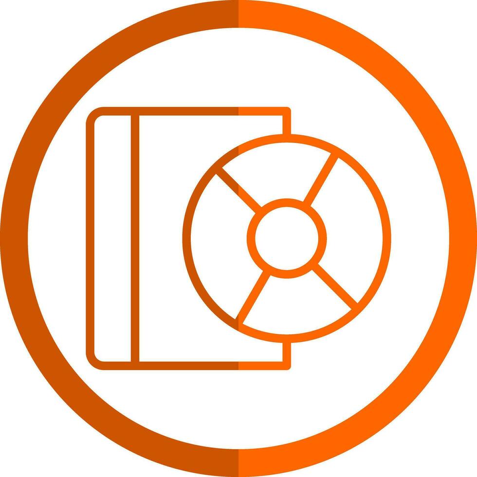 Compact Disk  Vector Icon Design
