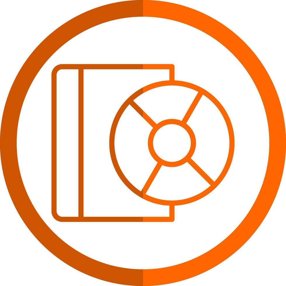 Compact Disk  Vector Icon Design