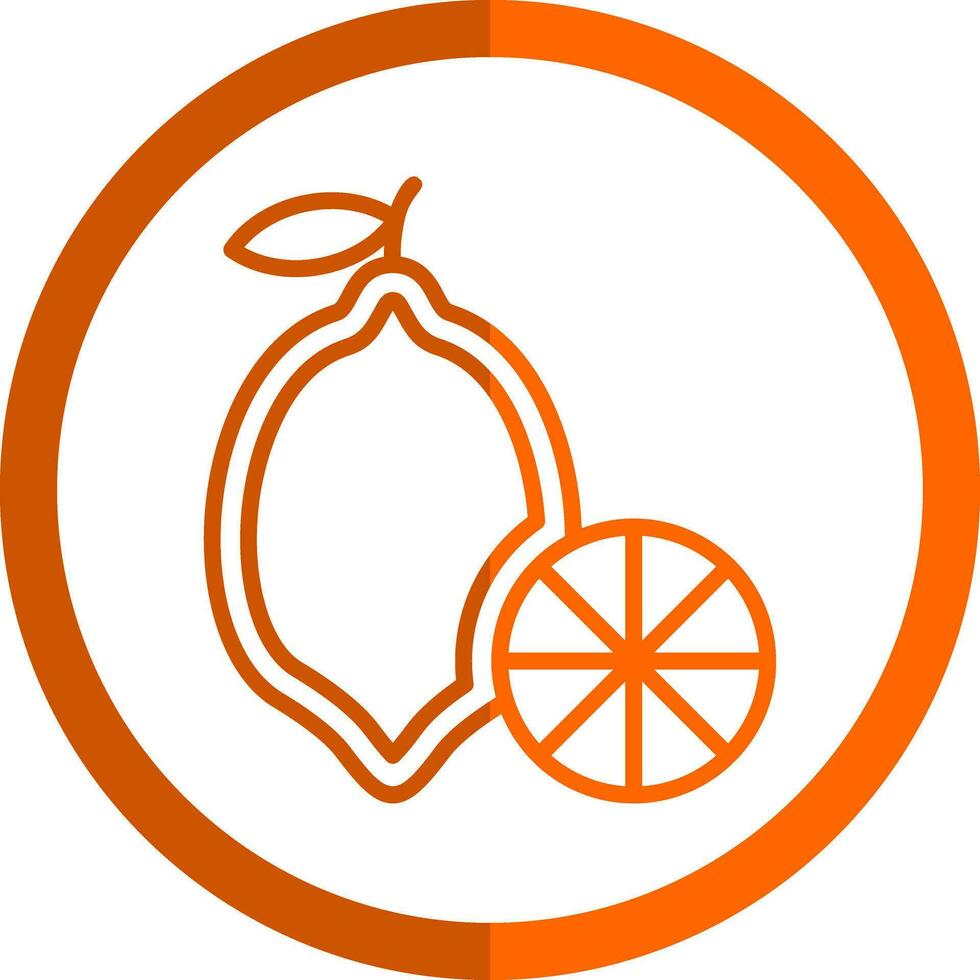 Lemon Vector Icon Design