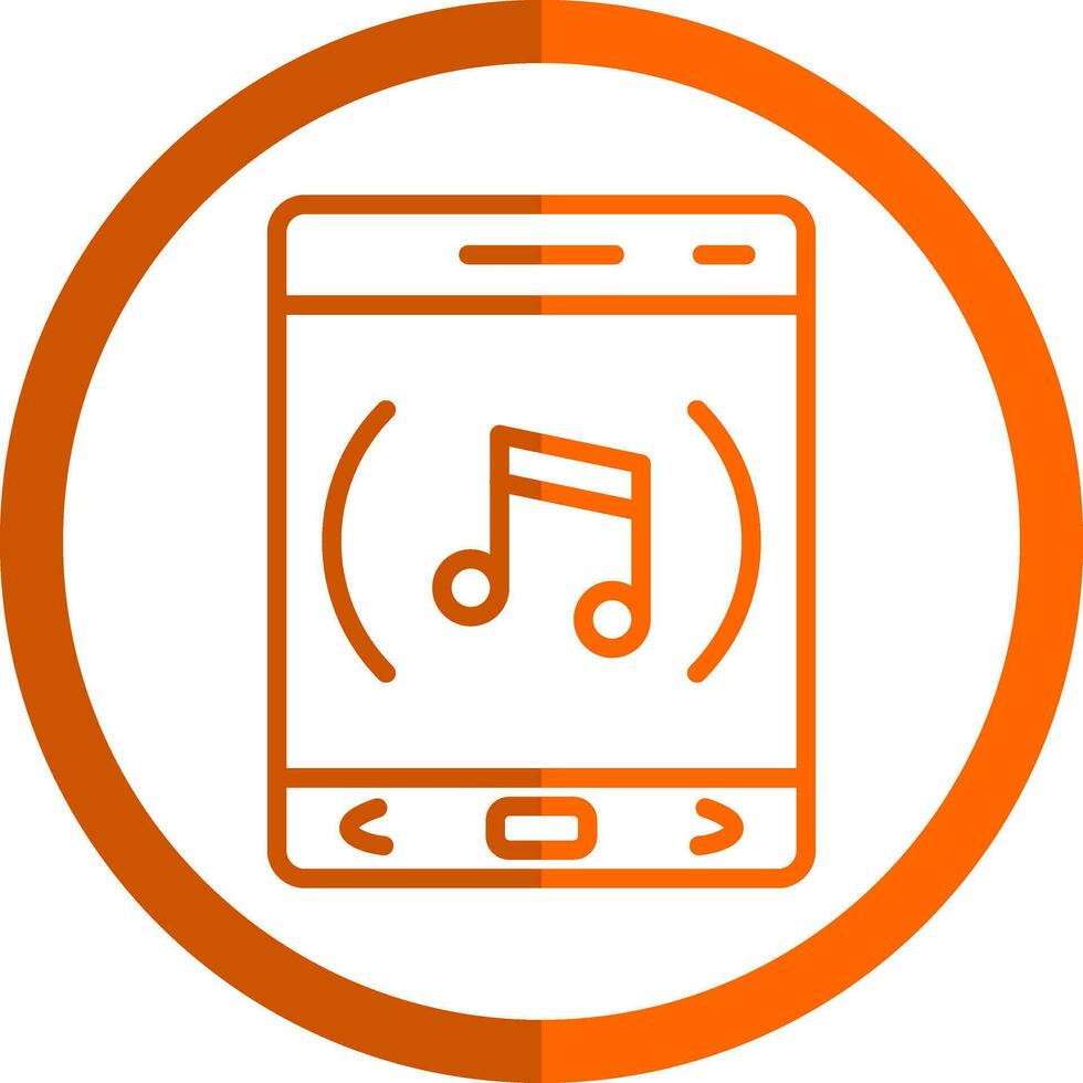 Music App  Vector Icon Design