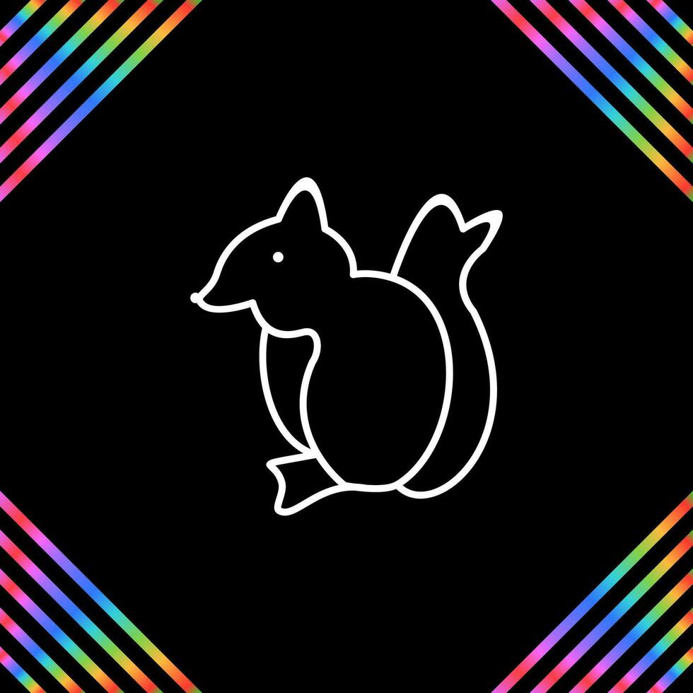 Squirrel Vector Icon