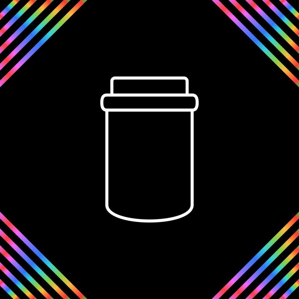 Jam Bottle Vector Icon