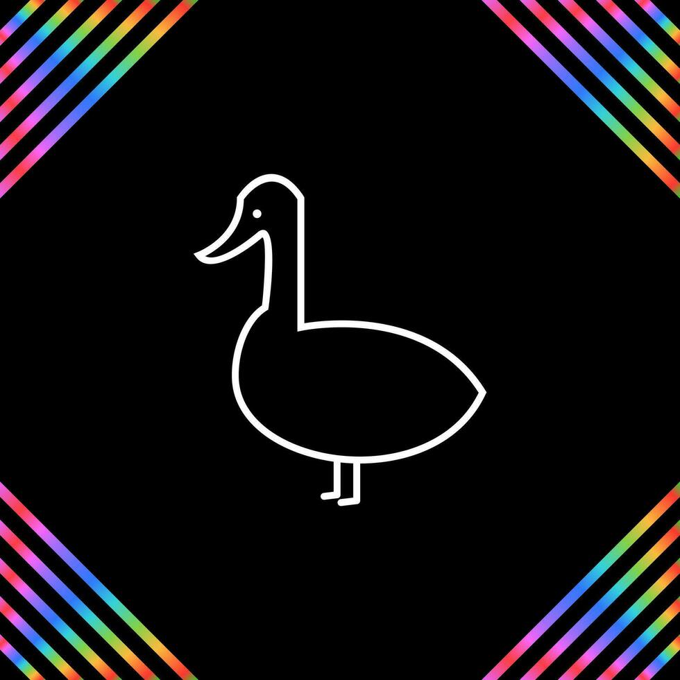 Duckling Vector Icon