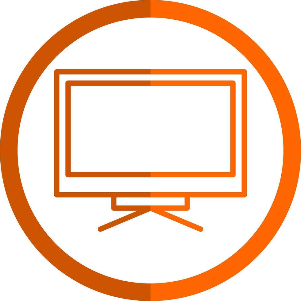 Smart tv Vector Icon Design