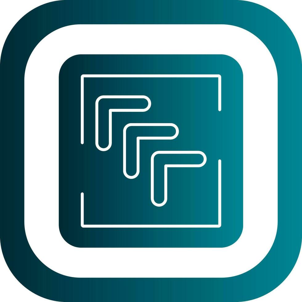 Diagonal Arrow Vector Icon Design