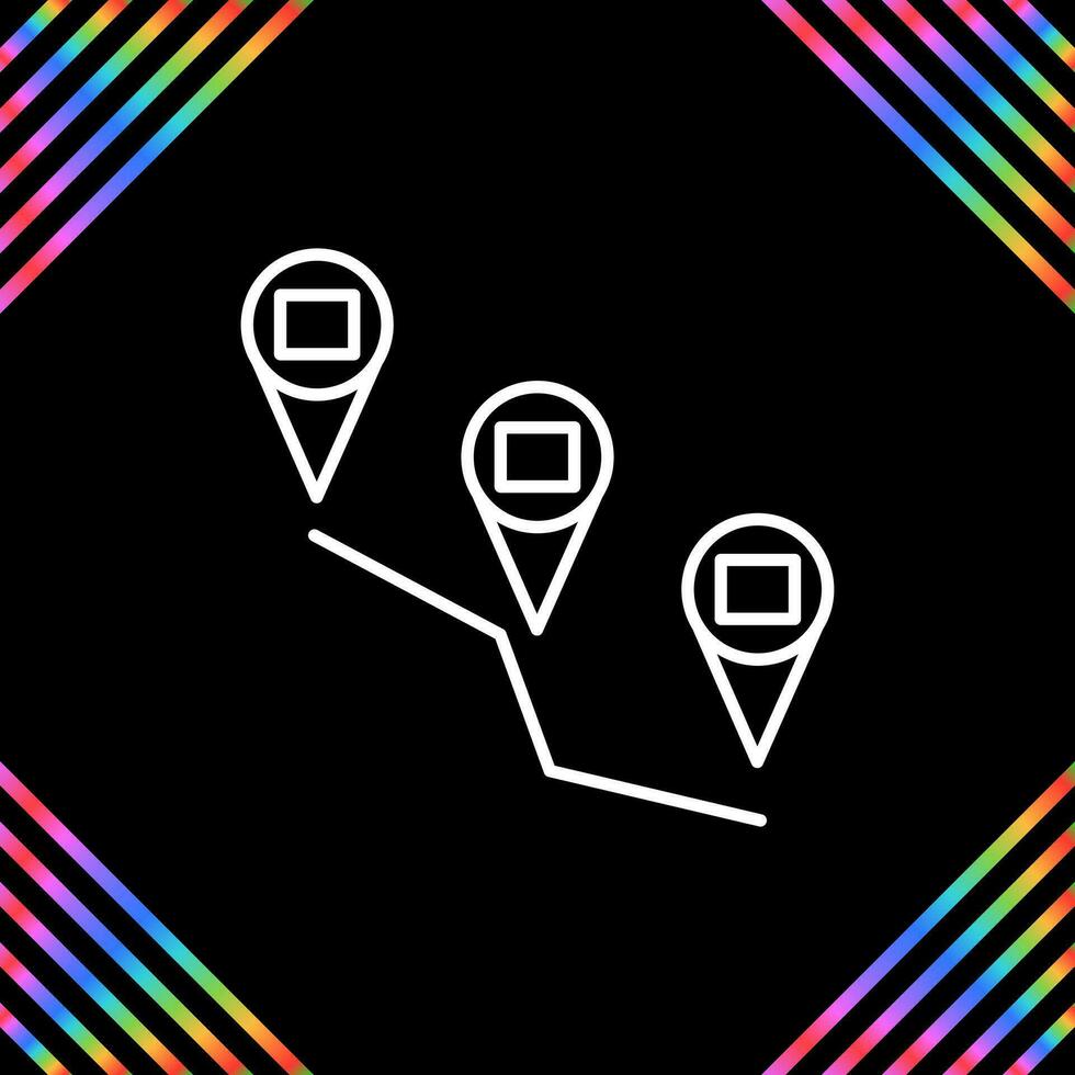 Reaching Destination Vector Icon