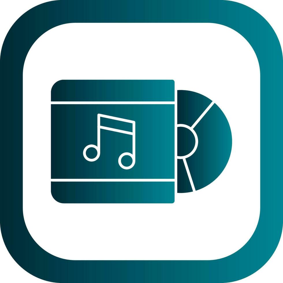 Cd Player  Vector Icon Design