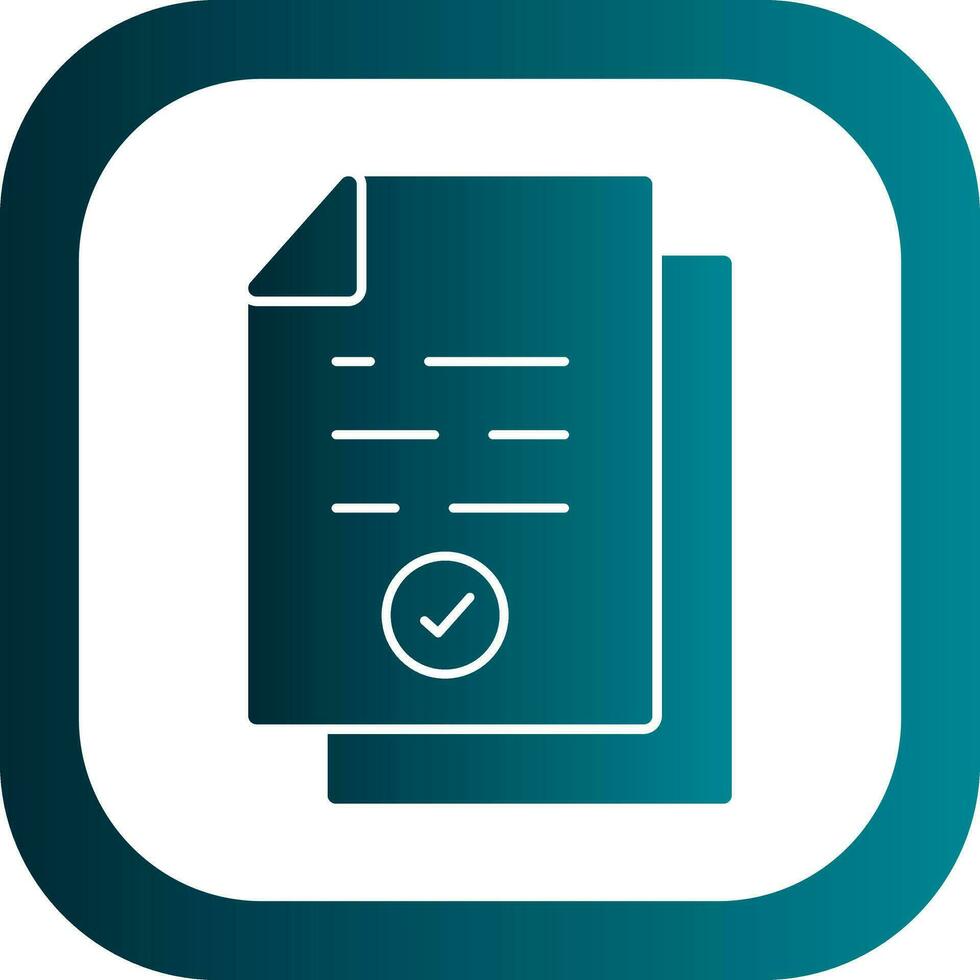 Accepted  Vector Icon Design
