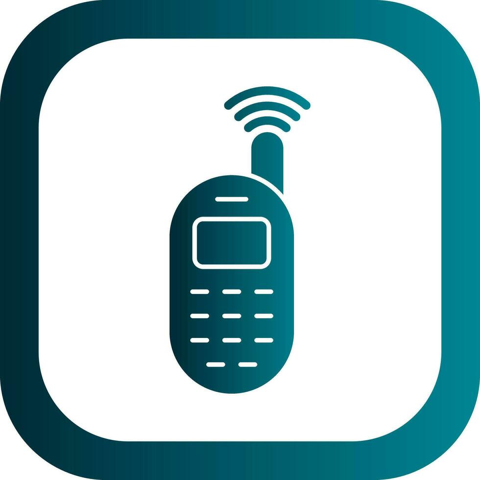 Walkie Talkie  Vector Icon Design