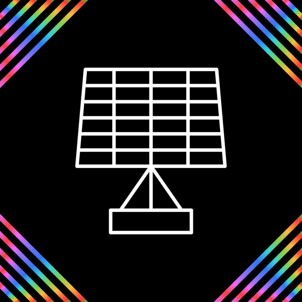 Solar Panel Vector Icon