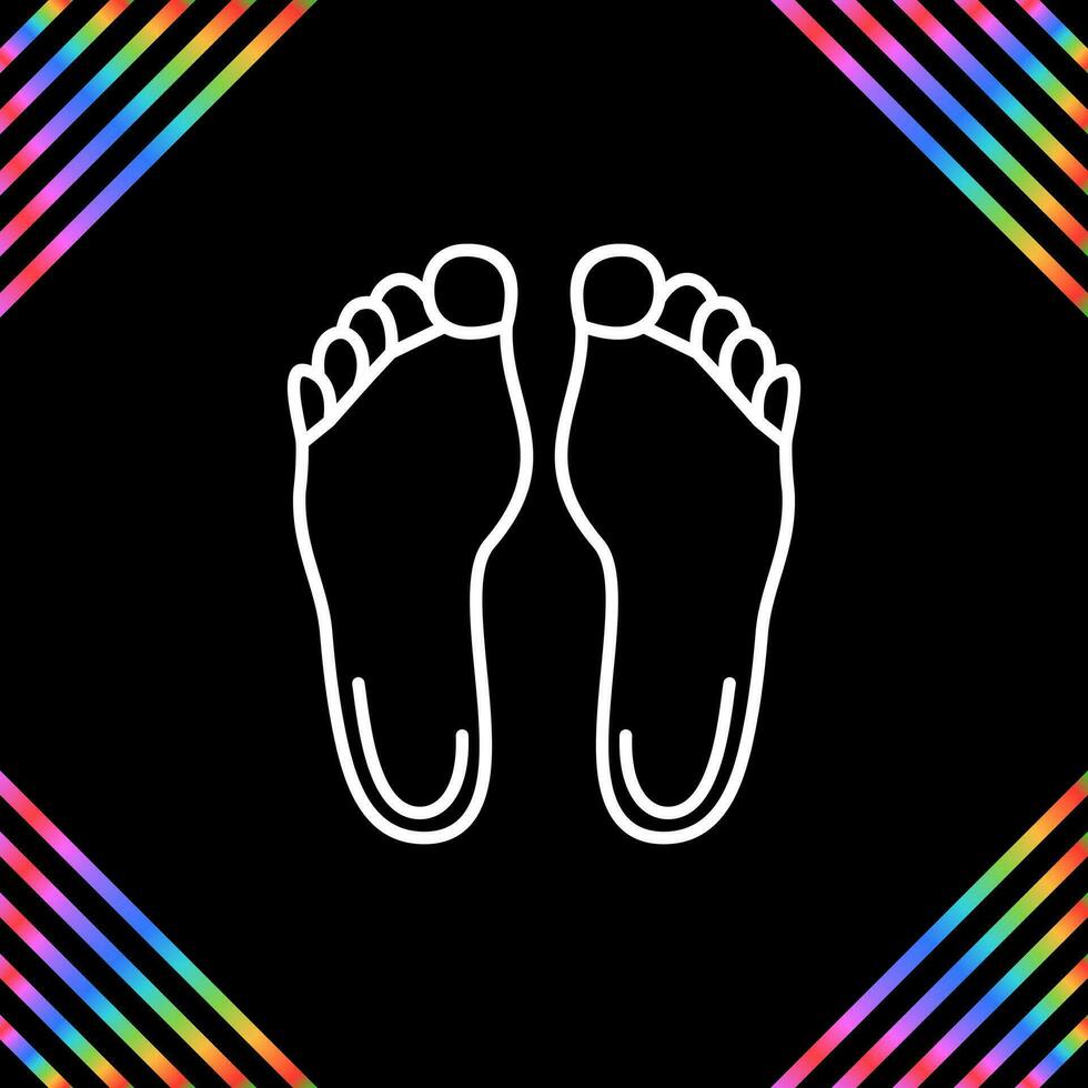 Feet Vector Icon