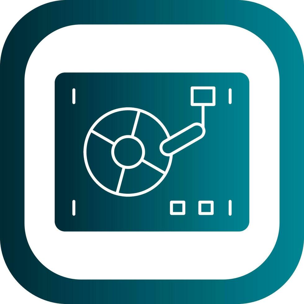 Turntable  Vector Icon Design