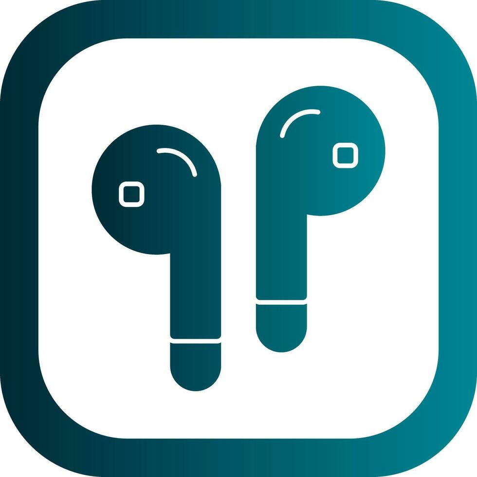 Earbuds  Vector Icon Design