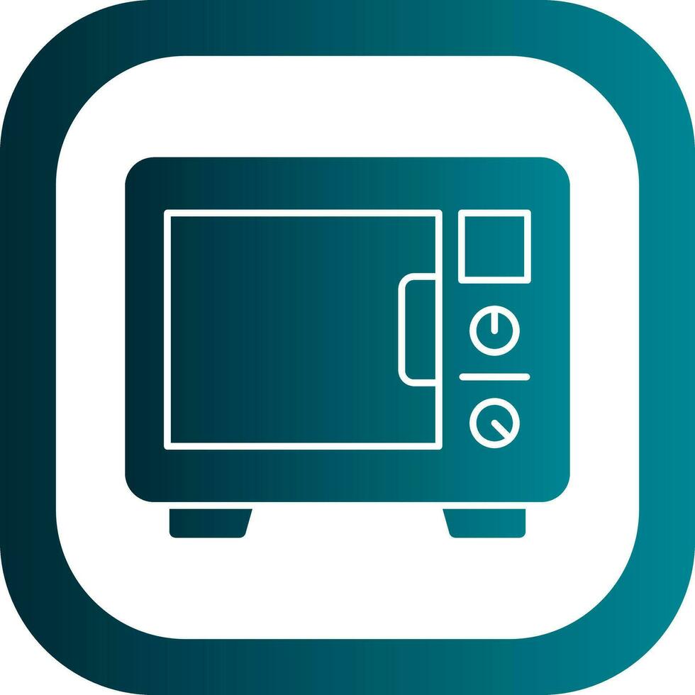 Microwave  Vector Icon Design