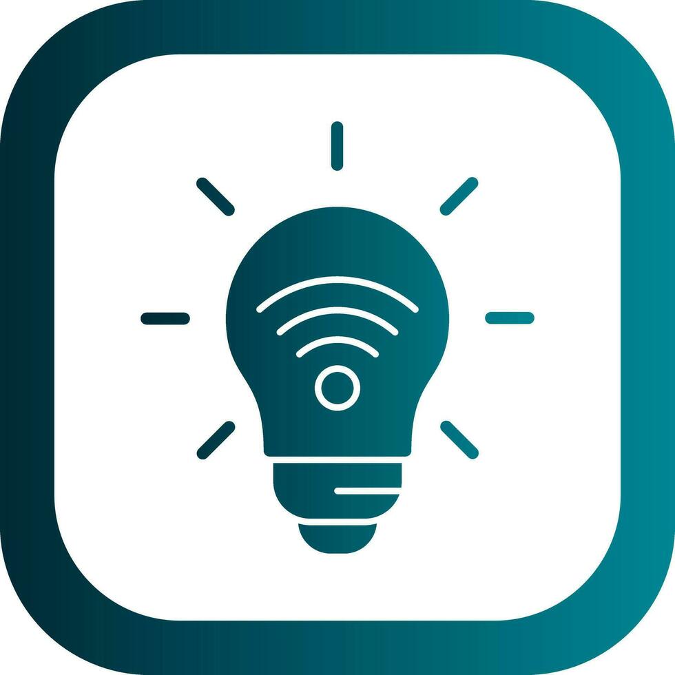 Smart Light  Vector Icon Design