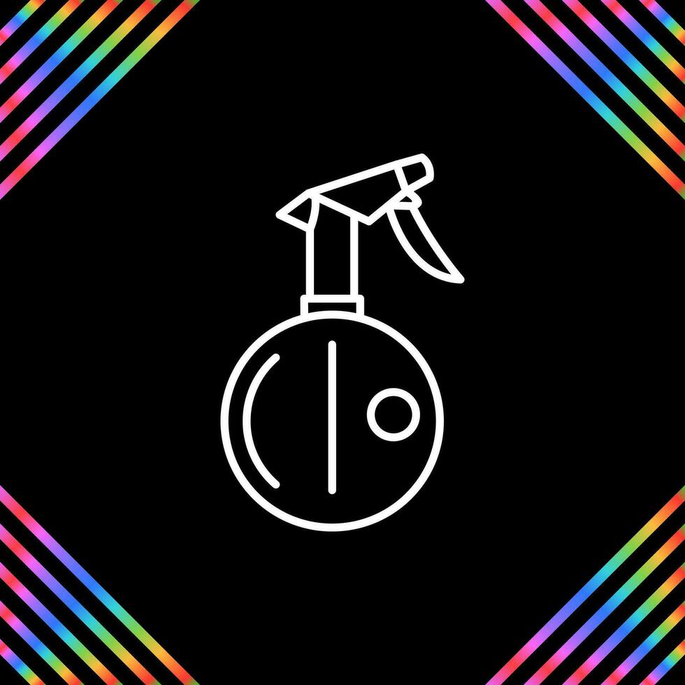 Water Spray bottle Vector Icon