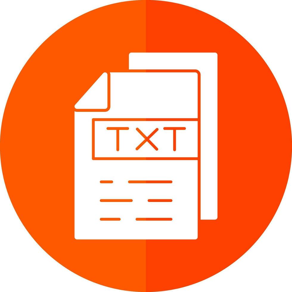 TXT vector icono diseño