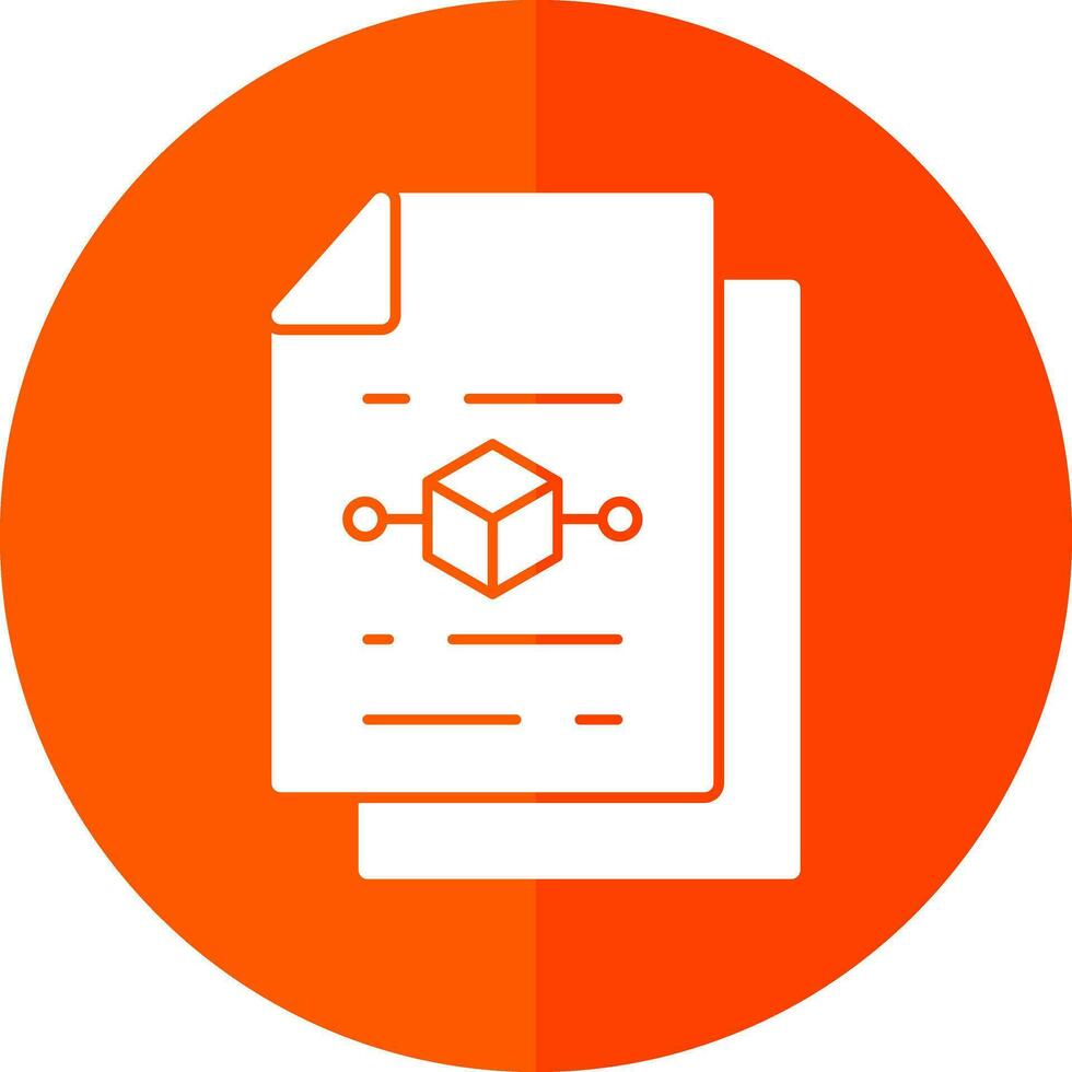 Blockchain  Vector Icon Design