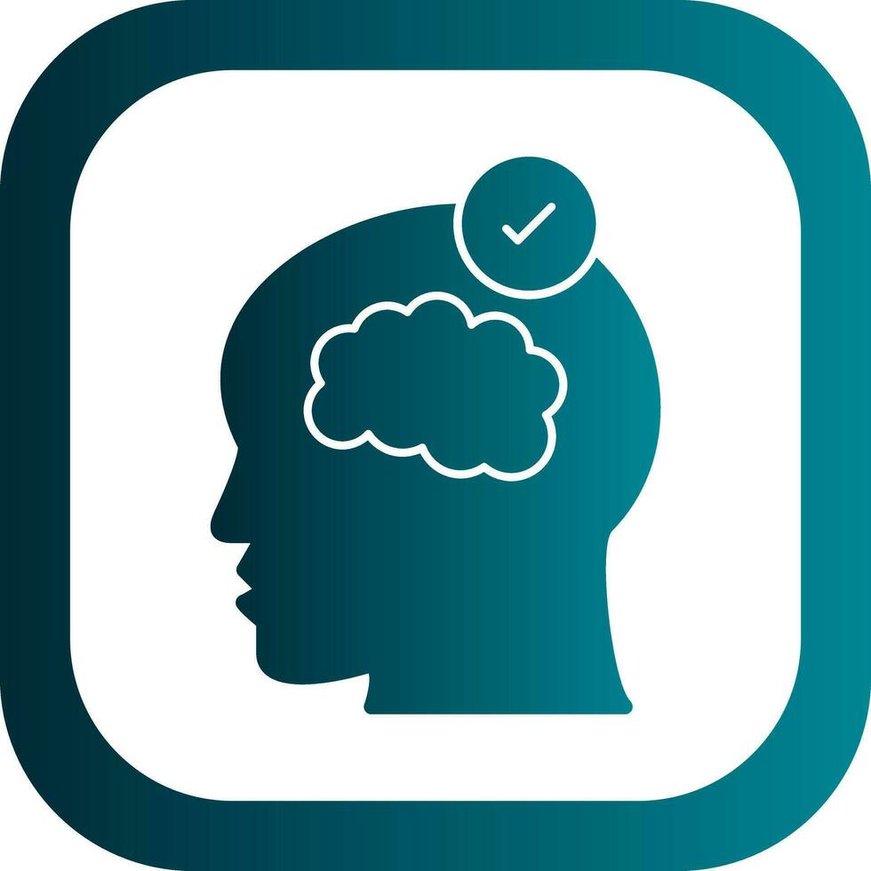 Mental Disorder Vector Icon Design