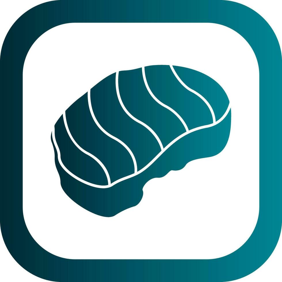 Steak Vector Icon Design