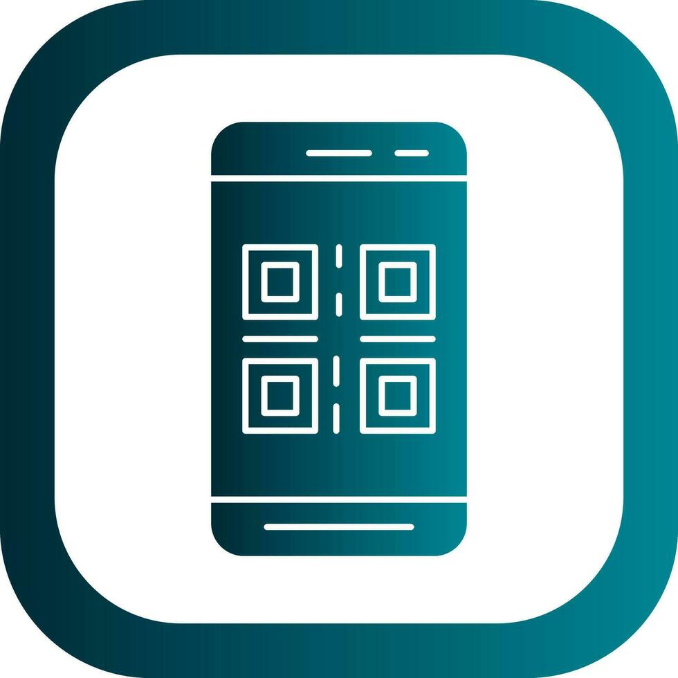 Qr Code  Vector Icon Design
