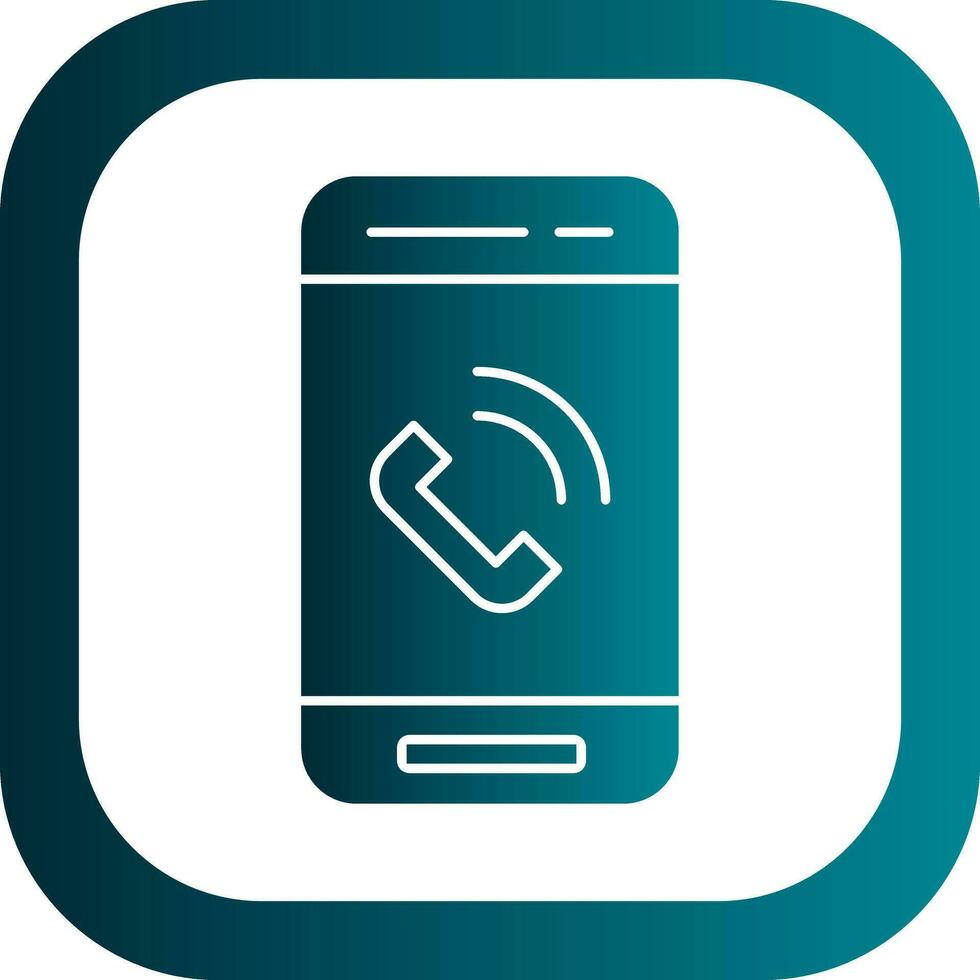 Phone Call  Vector Icon Design
