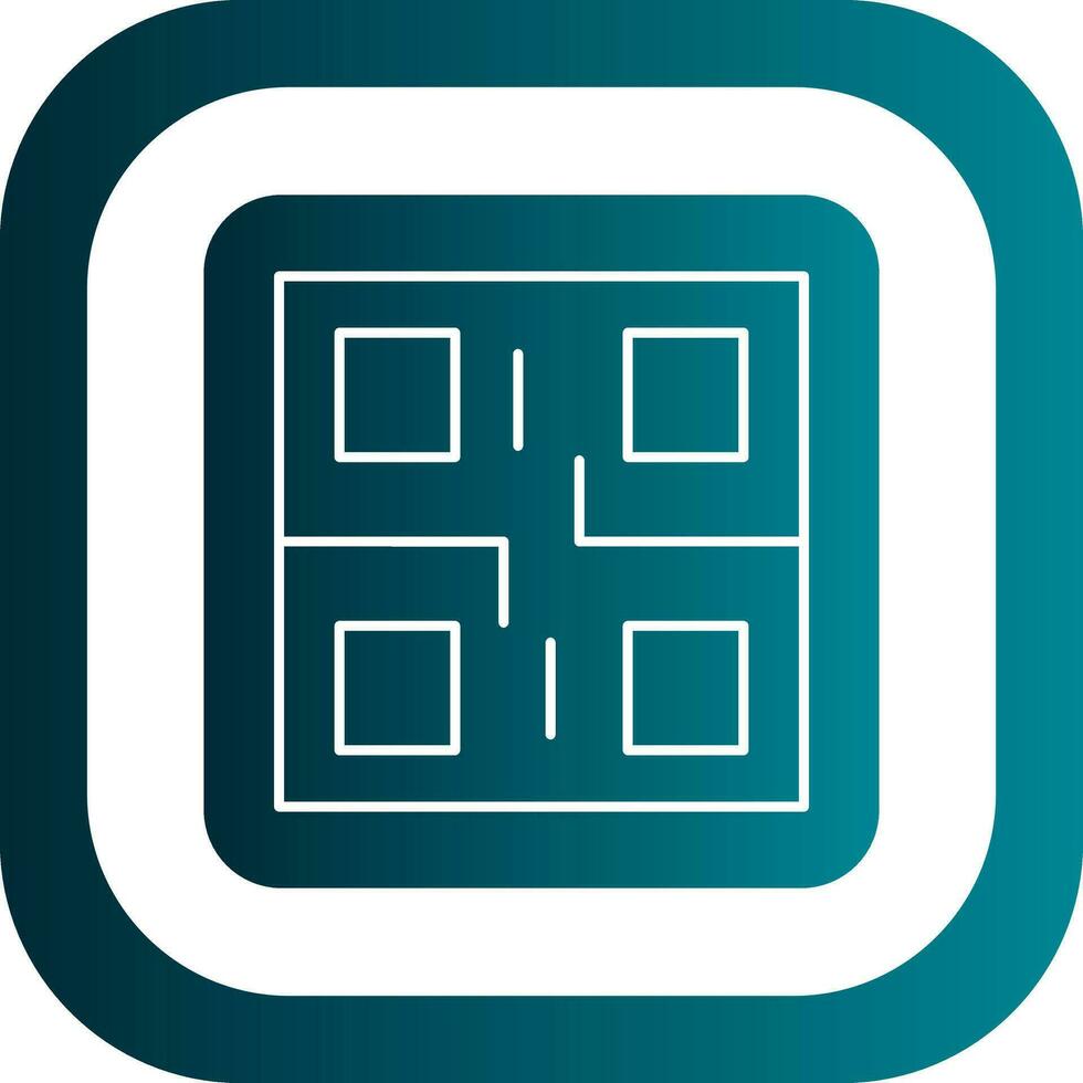 Qr Code  Vector Icon Design