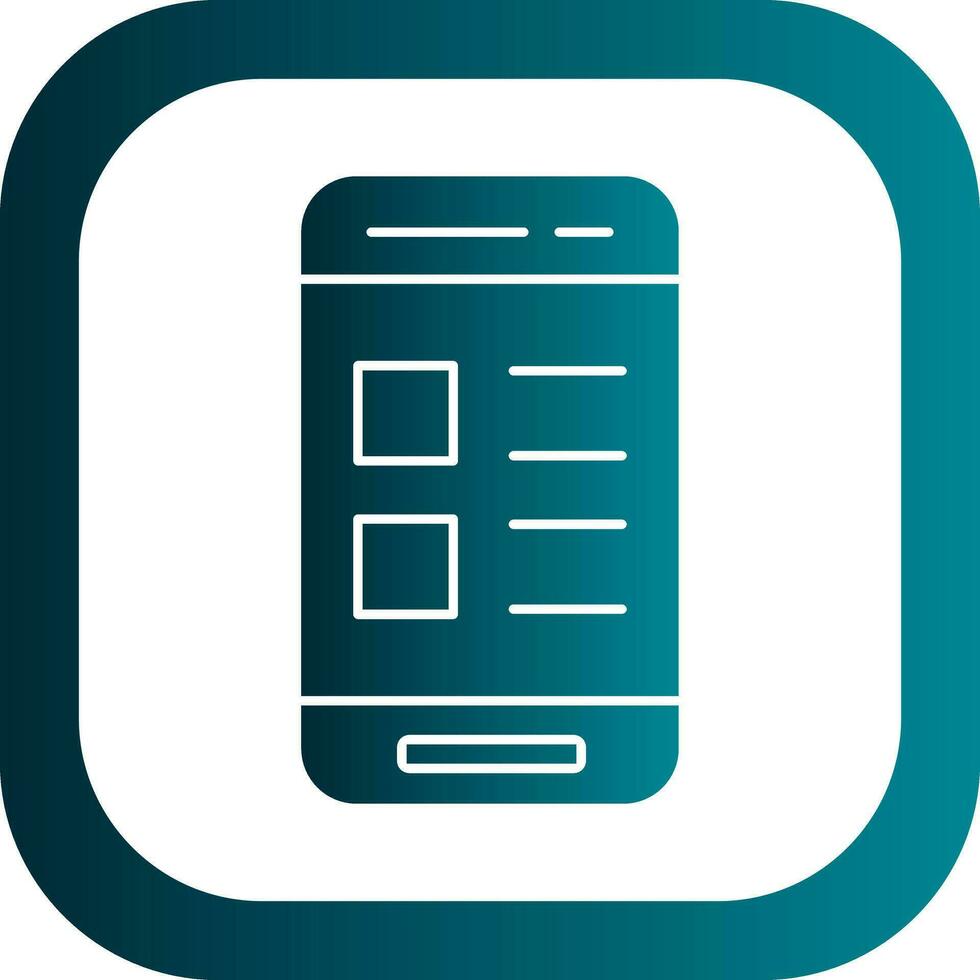 Contact List  Vector Icon Design
