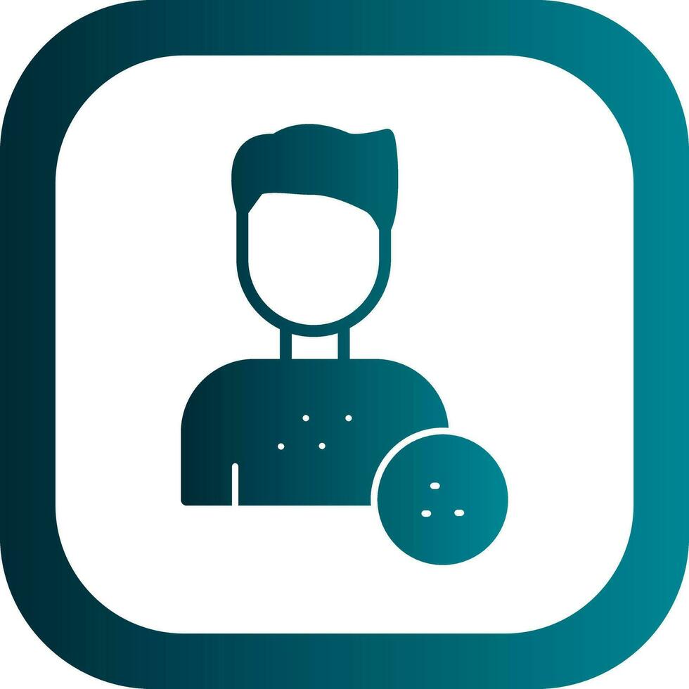 Skin Cancer  Vector Icon Design